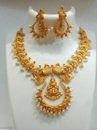 Neemoda Eternal Crystal Pendant Necklace Temple Jewelry Necklace Wholesale Gold Jewelry Gold Necklace Set