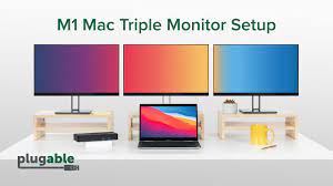 These include each display having its own menu bar and apps being able to run in option two: Add Three Extra Monitors To An Apple M1 Mac Youtube