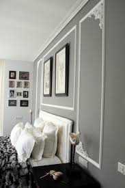 Farbideen Schlafzimme Graue Wandfarbe Weisse Stuckdekorationen Schlafzimmer Wand Schlafzimmer Gestalten Wandfarbe Weiss