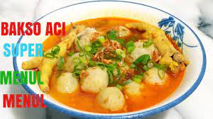Resep Bakso Aci Kuah Mercon Terenak Youtube Resep Bakso Resep Bakso