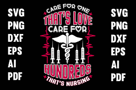 Download Nursing Typography T Shirt Design Graphic By Walidhasan142s Creative Fabrica SVG Cut Files
