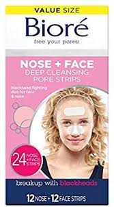 Biore Deep Cleansing Pore Strips Before And After Pin On Tony S Wish List