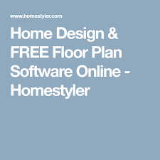 Home Design Free Floor Plan Software Online Homestyler Free Floor Plans Floor Planner House Design