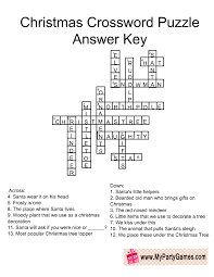 Mar 28, 2021 · seriously, crossword puzzles aren't just for the seniors to do—it's an excellent way to exercise your brain at any age. 10 Free Printable Christmas Crossword Puzzles