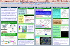 Classic powerpoint research poster templates (.ppt format). Poster Templates By Development Of Front End Electronics For Picosecond Resolution Tof Detectors Fukun Tang Enrico Fermi Ppt Download