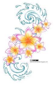 Скачать векторные графика travel hawaii flower vector. Tattoos And Doodles Plumeria Flowers And Waves Plumeria Tattoo Hawaiian Flower Tattoos Tropical Tattoo