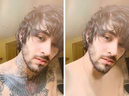 Rapper lil peep without his face tattoos and given another haircut. What These 15 Celebs Look Like Without Their Unique Tattoos