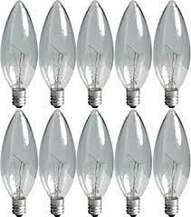 Frequent special offers and discounts up to 70% off for all products! Ge Crystal Clear Blunt Tip Decorative Light Bulbs 15 Watt 105 Lumen Candelabra Light Bulb Base 10 Pack Chandelier Light Bulbs Incandescent Bulbs Amazon Com