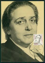 GERMAN MK 1989 FAMOUS WOMEN THERESE GIEHSE CARTE MAXIMUM CARD MC CM m3024