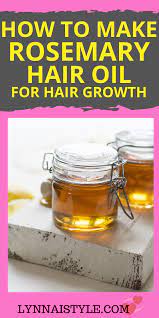 This helps you to maintain the natural color of your hair preventing early or fast graying of hair. How To Make Rosemary Hair Oil For Hair Growth Rosemary Oil For Hair Hair Oil Hair Growth Oil