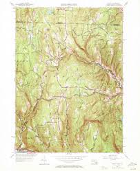 Classic USGS Heath Massachusetts 7.5'x7.5' Topo Map