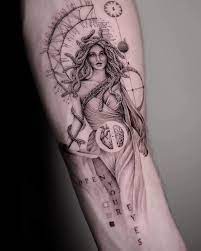 Идеи татуировок греческих богов, значение и фото 2024 года- TATUXA