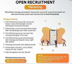 Atau langsung datang ke kntor kami: Lowongan Kerja Marketing Software Di Thortech Asia Indah Pratiwi Di Pontianak Kota 27 Dec 2019 Loker Atmago