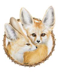 How to draw a fennec fox face for kids step by step, learn drawing by this tutorial for kids and adults. Fennec Foxes By Marchebbana On Behance