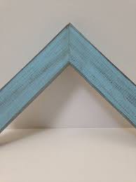Baby Blue Square Rustic Reclaimed Distressed Barn Wood Picture Etsy Barn Wood Picture Frames Picture On Wood Unique Picture Frames
