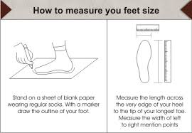 The longer measurement is the one you will want to base your size selection on. Size Guide For Men Leather Dress Shoes Old Martin