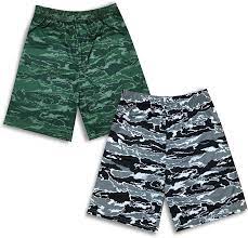 Amazon.com: Mad Dog Concepts 2 Pack Boys Active Gym Jersey Shorts, Pajamas  and Lounge Shorts, Sizes L, Color Gray/Green Camo: Clothing, Shoes & Jewelry