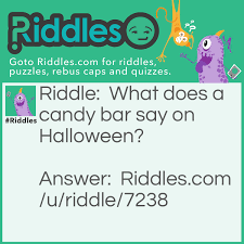 Can you name the candy bars? A Candy S Halloween Riddles Com
