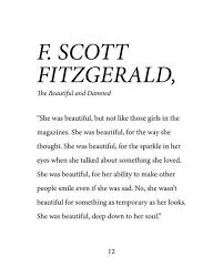 F Scott Fitzgerald She Was Beautiful Up To Her Dormitory Etsy F Scott Fitzgerald She Was Beautiful Up To Her Dorm Ets Words Quotes Fitzgerald Quotes Words