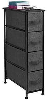 Tall skinny dresser tall narrow dresser drawer storage unit tall cabinet storage bedroom dressers bedroom furniture white drawers tall affordable closet inspiration! Sorbus Narrow Dresser Tower With 4 Drawers Vertical Storage For Bedroom Bathroom Laundry Closets And More Steel Frame Wood Top Easy Pull Fabric Bins Black Charcoal Pricepulse