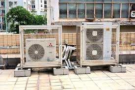 It is a quiet air conditioner and has a high power efficiency rating and only weighs 35lbs. Supporting Structures For An Air Conditioning Unit Light Fitting Antenna Or Transceiver Located On Grade On A Canopy Or On A Roof Buildings Department