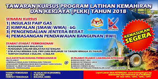 Maybe you would like to learn more about one of these? Program Latihan Kemahiran Dan Kerjaya Plkk Wilayah Ketengah Tahun 2018 Lembaga Kemajuan Terengganu Tengah