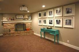 Blue is a popular color for basements, but it is important to choose a blue that does not overwhelm the space or make it feel too dark. Choosing Colors In The Basement Today S Mama