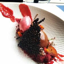 William On Instagram Chocolate Sesame Olive Oil Delice Plum Sorbet Black Sesame Tuille Choya And Plum Sorbet Plum Sable G Black Sesame Sorbet Chocolate