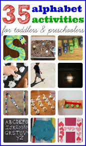 · practice letter matching with . 35 Alphabet Activities For Toddlers And Preschoolers