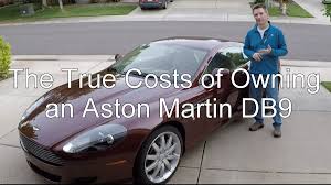 The True Costs of Owning an Aston Martin DB9 – Aston 1936