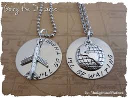 Long Distance Couples Gift Matching Set I Ll Be There And Etsy Long Distance Love Distance Love Long Distance Friendship