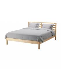 Tour A Modern Farmhouse With A Rustic Vibe Ikea Wooden Bed Ikea Bed Bed Frame