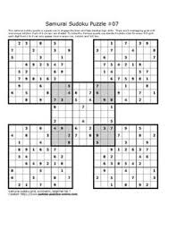 Jeux de sudoku gratuit en ligne et grilles à imprimer. 12 Idees De Sudoku A Imprimer Sudoku A Imprimer Sudoku Sudoku Samourai