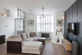 partition between living room houzz