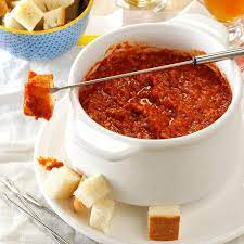 Slow Cooker Pizza Fondue Recipe Recipes Appetizers And Snacks Appetizer Recipes Slow Cooker