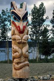 Wolf Clan Totem Pole By Sally Weigand In 2021 Totem Pole Native American Totem Poles Native American Totem