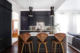 66.14'' h x 62.21'' h x 23.62'' w x 15.35'' d. 7 Black Kitchen Cabinets That Ll Coax You To The Dark Side Semistories