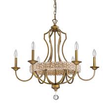 3.6 out of 5 stars. Ava 6 Light Raw Brass Chandelier With Rope And Crystal Accents 27nrv Cooks Lighting
