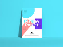 Download Front Display Poster Mockup Free On Behance