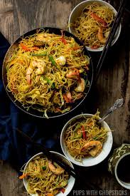 Singapore Noodles Recipe Singapore Noodles Vermicelli Recipes Asian Recipes