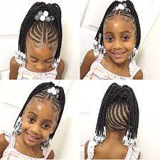 If you are looking for african latest hairstyles in 2021 for idea and inspiration to show your hair stylist, then you are just on the right page. Latest Braided Hairstyles For Kids Ani Exclusive Black Kids Hairstyles Lil Girl Hairstyles Kids Braided Hairstyles