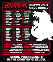 what s your kaiju name character