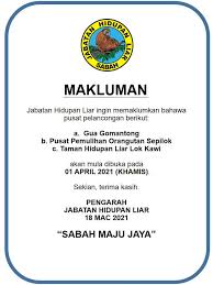 Beberapa jenis haiwan yang kecil bilangannya di dunia ini sedang menghadapi kepupusan jika tidak diberi perlindungan khas. 5r Hidupan Liar Fotos Facebook