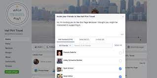 Here you will hit the invite button where you will be presented with a list of your page fans that you can invite to join the group. How To Invite People To Like A Facebook Page In 4 Steps