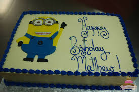 Boy Birthday Sheet Cake Designs Enchanting Children S Cakes In Ct Birthday Sheet Cakes Minion Birthday Cake Boy Birthday Cake