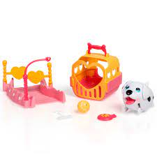 Grab your chubby puppies a seat on the train playset. Chubby Puppies Polecourse Playset Walmart Com Walmart Com