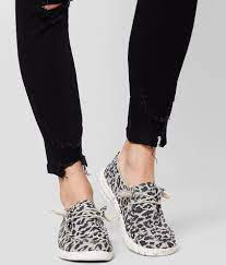 There are 474 hey dude shoes for sale on etsy, and they cost $127.80 on average. Hey Dude Wendy Cheetah Shoe Women S Shoes In Cheetah Grey Buckle