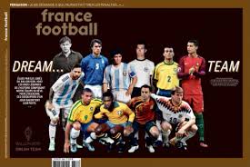 National football team of france player names and their date of birth and club name has given below. Cafu Ronaldo And Pele Represent Brazil At France Football S Dream Team Bola De Ouro International Football Archysport