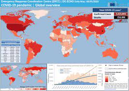 Tại tphcm, dịch bùng muộn nhưng loang rất nhanh và nguy hiểm. Covid 19 Pandemic Global Overview Dg Echo Daily Map 06 05 2020 World Reliefweb