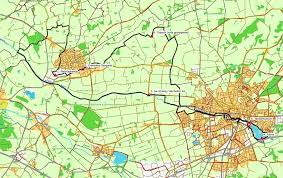 Gps Fietsroute Dinxperlo Bocholt Langs De Bocholter Aa 44 Km Fietstochten Fiets Tips Fietsen